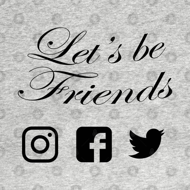 Let's be friends bl by WBW